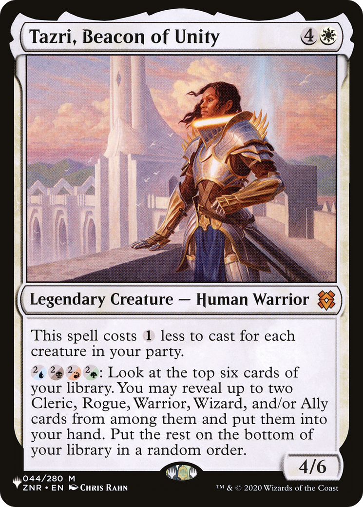 Tazri, Beacon of Unity (ZNR) [The List] | Good Games Cannington