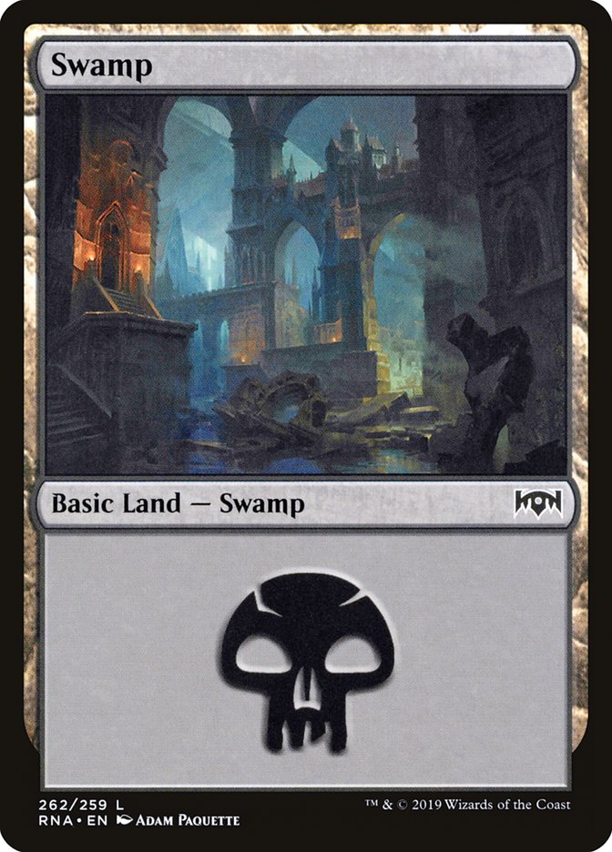 Swamp (262) [Ravnica Allegiance] | Good Games Cannington