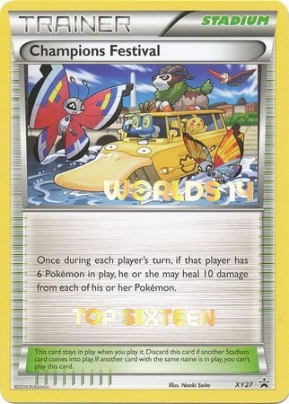 Champions Festival (XY27) (2014 Top Sixteen) [XY: Black Star Promos] | Good Games Cannington