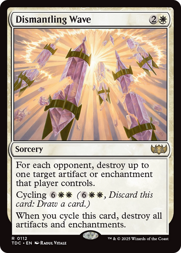 Dismantling Wave [Tarkir: Dragonstorm Commander] | Good Games Cannington