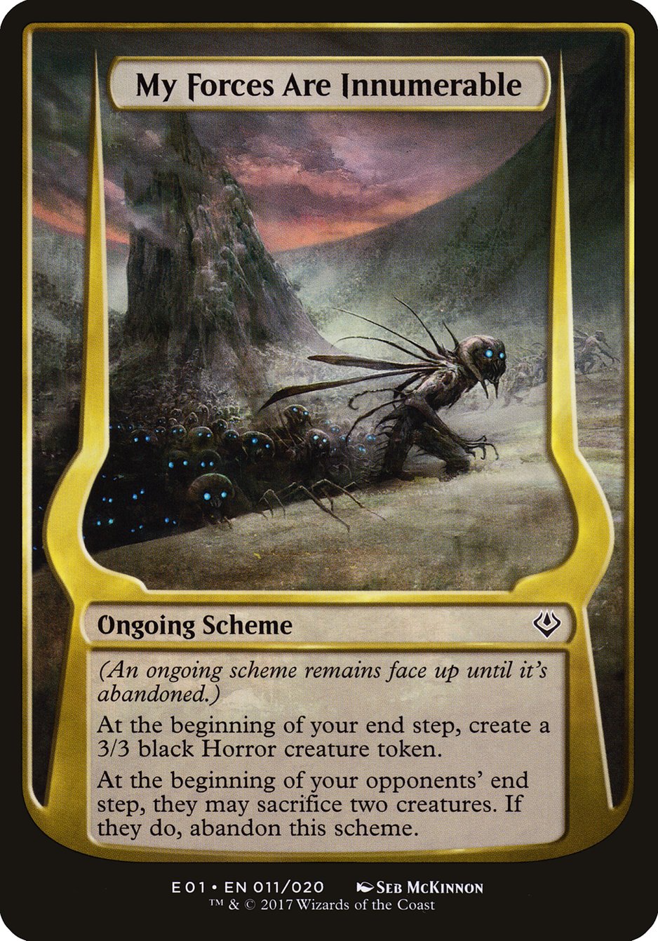 My Forces Are Innumerable (Schemes) [Archenemy: Nicol Bolas Schemes] | Good Games Cannington