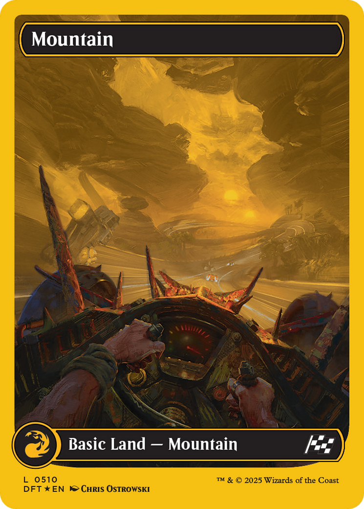 Mountain (0510) (First-Place Foil) [Aetherdrift] | Good Games Cannington