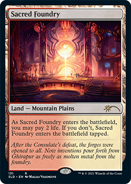 Sacred Foundry [Secret Lair Drop Series] | Good Games Cannington