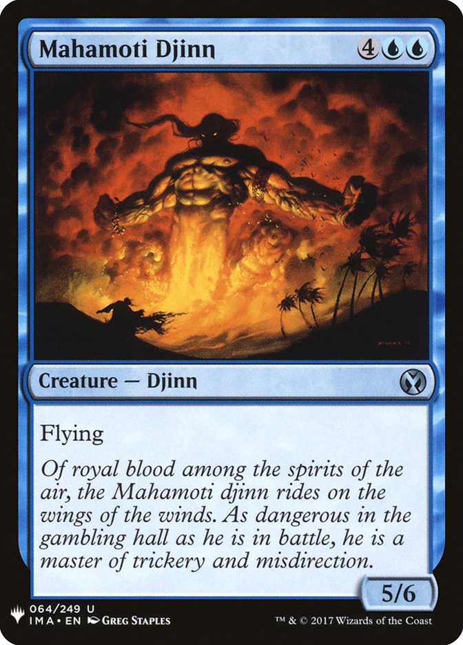 Mahamoti Djinn [Mystery Booster] | Good Games Cannington