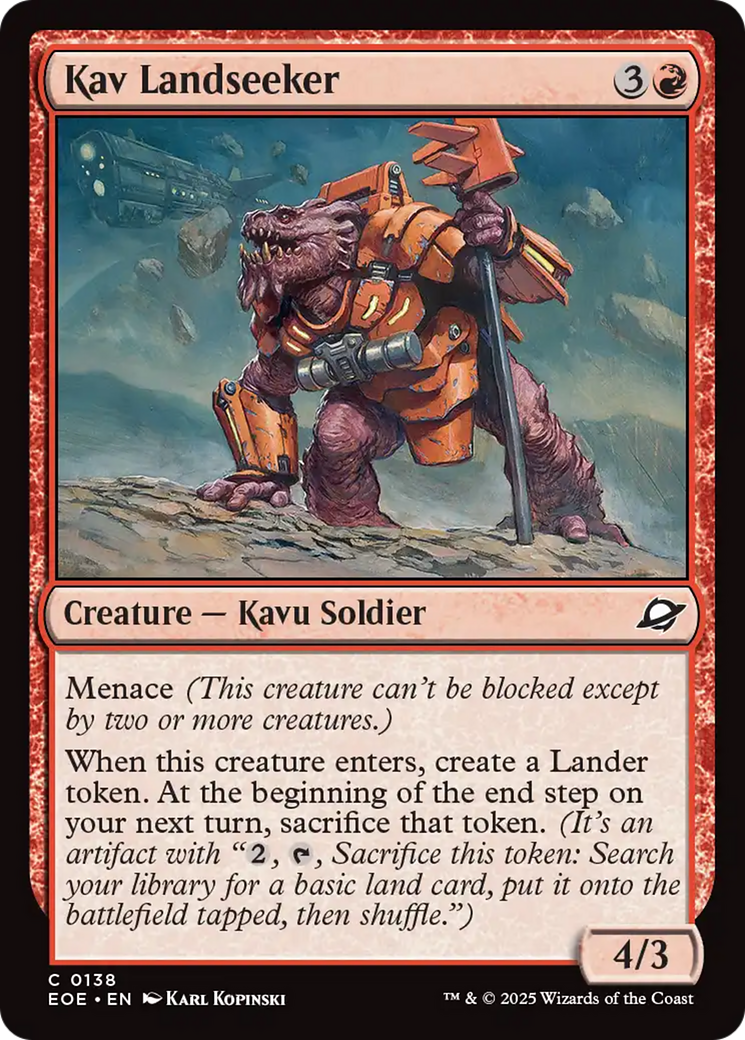 Kav Landseeker [Edge of Eternities] | Good Games Cannington