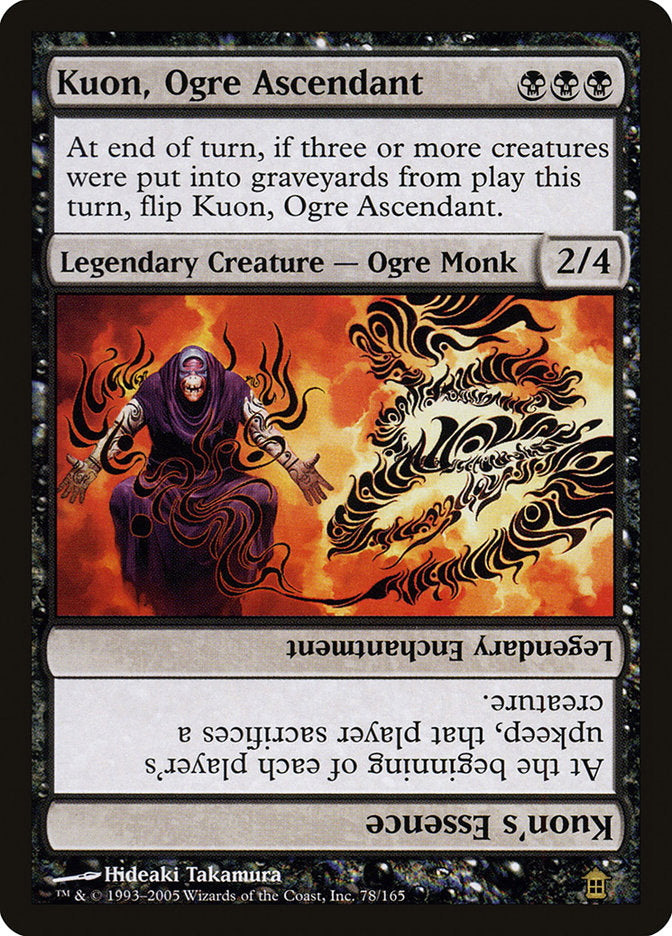 Kuon, Ogre Ascendant // Kuon's Essence [Saviors of Kamigawa] | Good Games Cannington