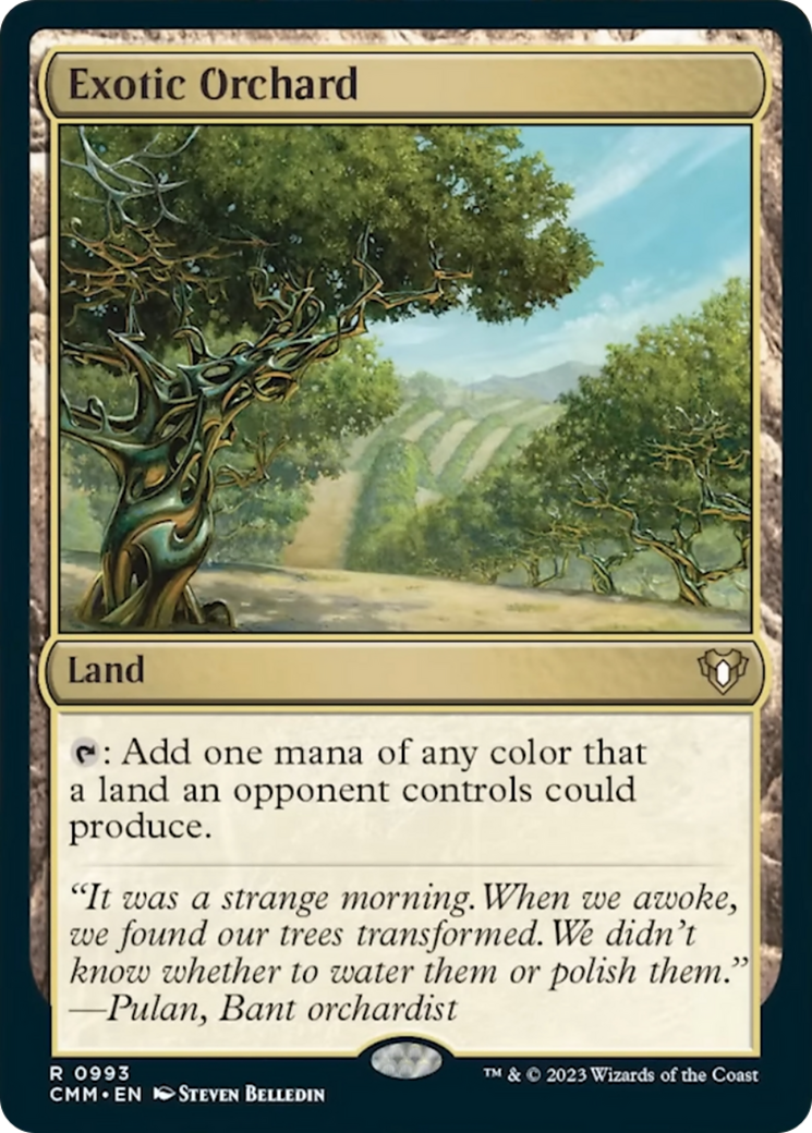 Exotic Orchard [Commander Masters] | Good Games Cannington