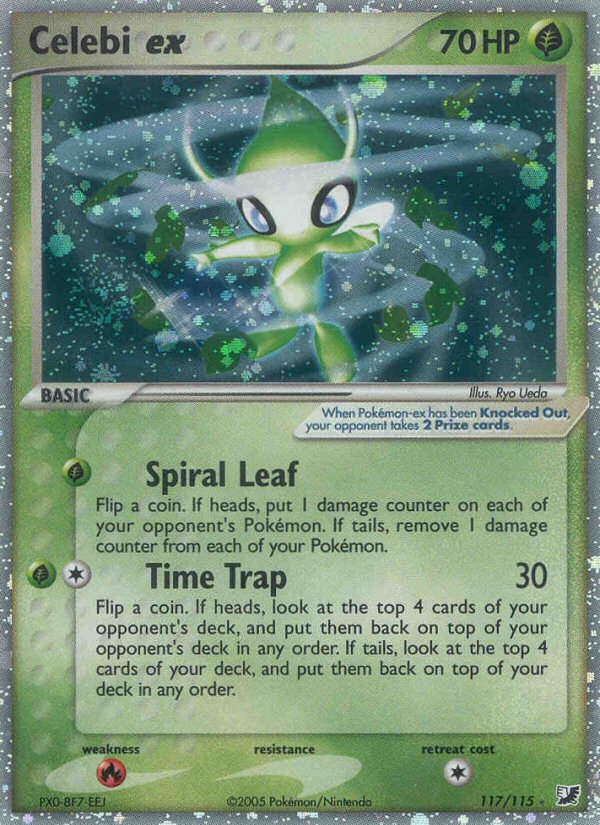 Celebi ex (117/115) [EX: Unseen Forces] | Good Games Cannington