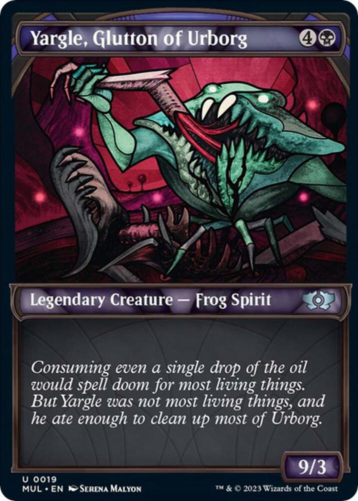 Yargle, Glutton of Urborg 19/65 (March of the Machine: Multiverse Legends)  - Showcase | Good Games Cannington
