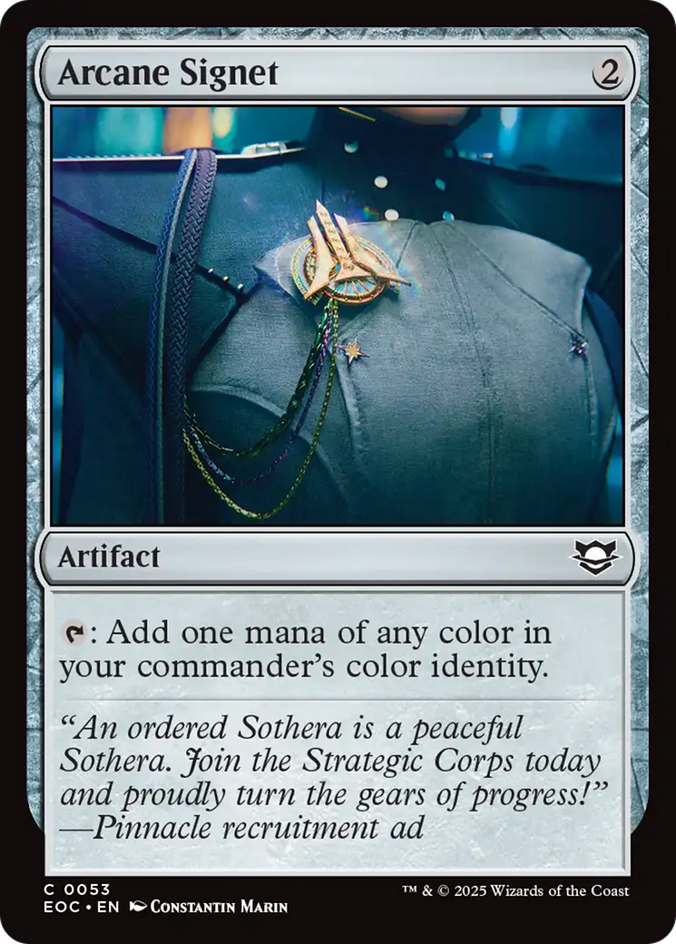 Arcane Signet [Edge of Eternities Commander] | Good Games Cannington