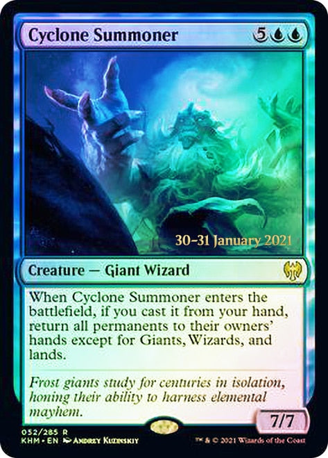 Cyclone Summoner [Kaldheim Prerelease Promos] | Good Games Cannington