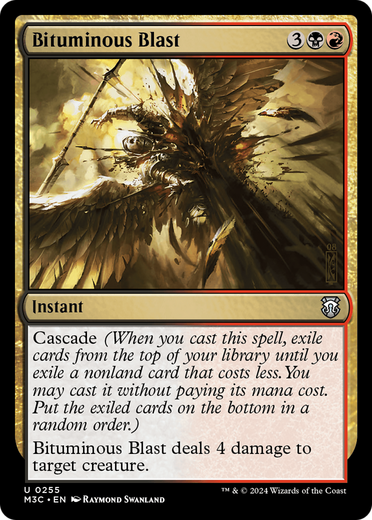 Bituminous Blast [Modern Horizons 3 Commander] | Good Games Cannington