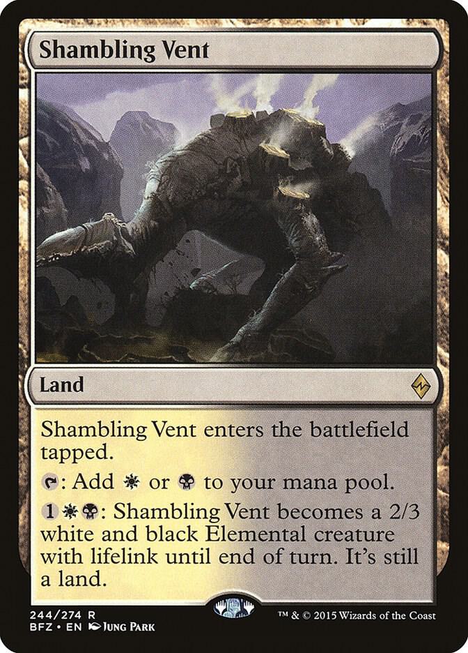Shambling Vent 244/274 (Battle for Zendikar)  | Good Games Cannington