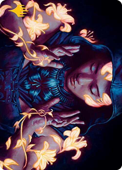 Blossoming Calm Art Card (Gold-Stamped Signature) [Modern Horizons 2 Art Series] | Good Games Cannington