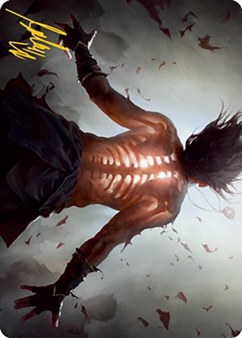 Piercing Rays Art Card (Gold-Stamped Signature) [Modern Horizons 2 Art Series] | Good Games Cannington