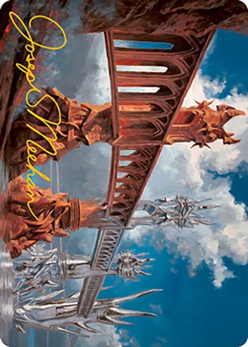 Silverbluff Bridge Art Card (Gold-Stamped Signature) [Modern Horizons 2 Art Series] | Good Games Cannington