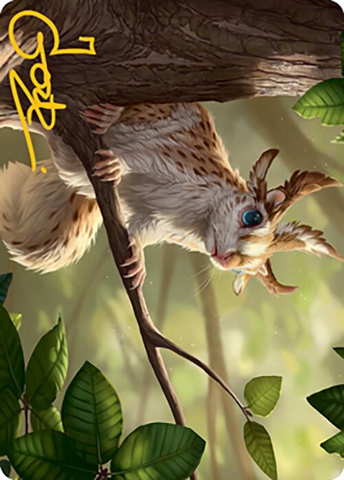 Squirrel Sovereign Art Card (Gold-Stamped Signature) [Modern Horizons 2 Art Series] | Good Games Cannington