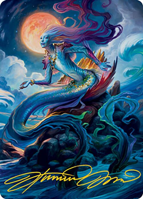 Svyelun of Sea and Sky Art Card (24) (Gold-Stamped Signature) [Modern Horizons 2 Art Series] | Good Games Cannington