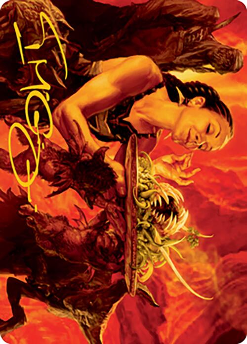 Chef's Kiss Art Card (Gold-Stamped Signature) [Modern Horizons 2 Art Series] | Good Games Cannington