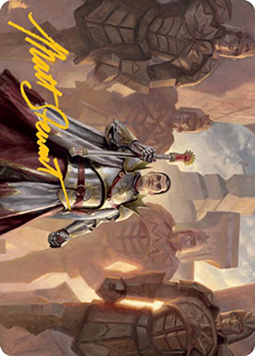 General Ferrous Rokiric Art Card (Gold-Stamped Signature) [Modern Horizons 2 Art Series] | Good Games Cannington