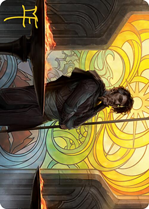 Garth One-Eye Art Card (Gold-Stamped Signature) [Modern Horizons 2 Art Series] | Good Games Cannington