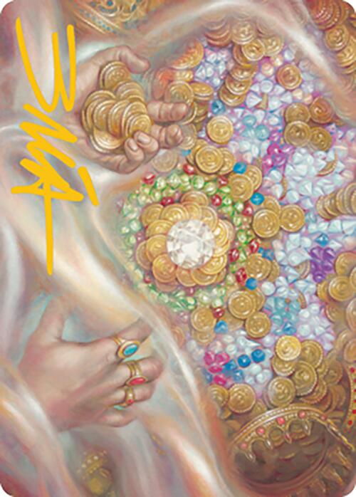 Strike It Rich Art Card (Gold-Stamped Signature) [Modern Horizons 2 Art Series] | Good Games Cannington