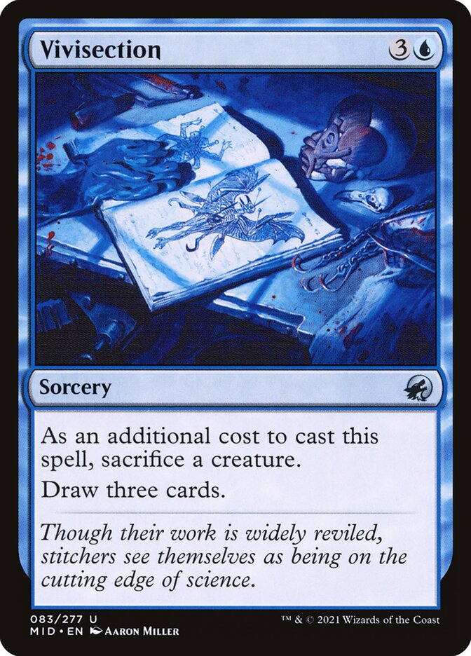 Vivisection 83 (Innistrad: Midnight Hunt)  - Foil | Good Games Cannington