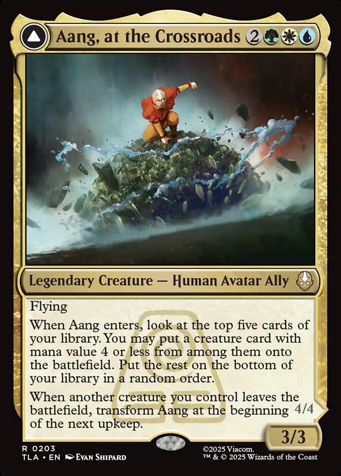 Aang, at the Crossroads // Aang, Destined Savior 203 (Avatar: The Last Airbender)  | Good Games Cannington