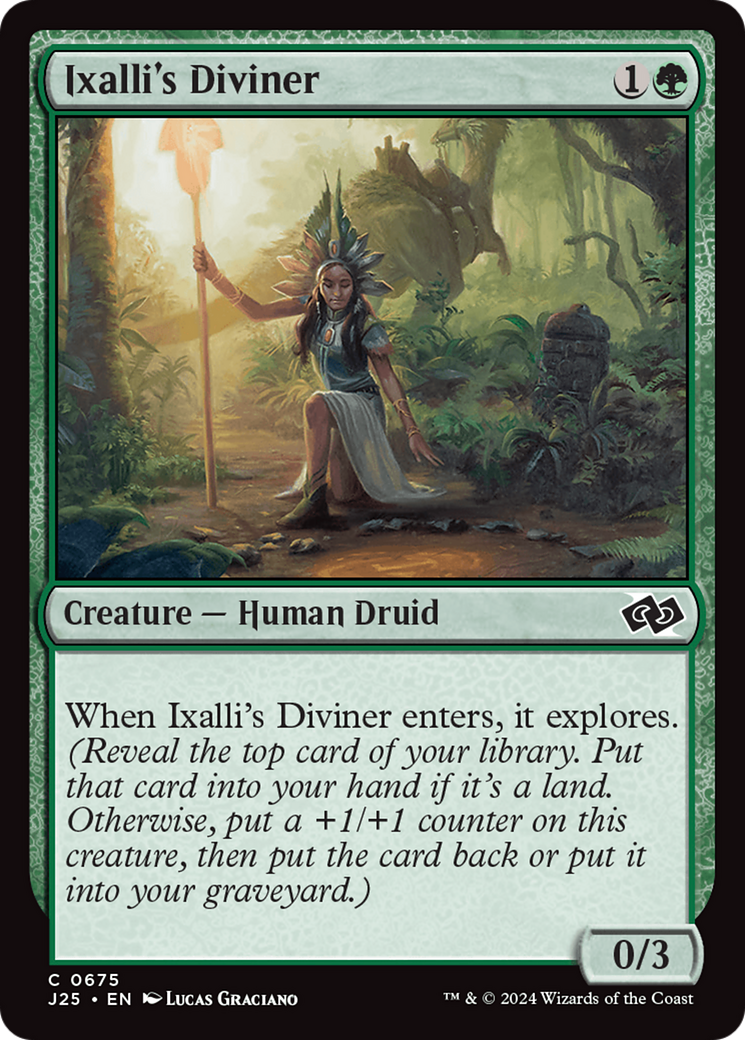 Ixalli's Diviner [Foundations Jumpstart] | Good Games Cannington