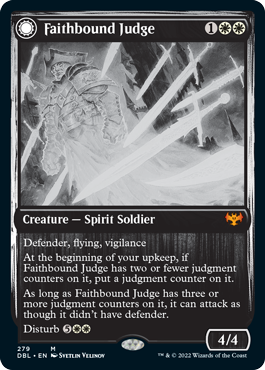 Faithbound Judge // Sinner's Judgment [Innistrad: Double Feature] | Good Games Cannington