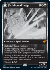 Faithbound Judge // Sinner's Judgment [Innistrad: Double Feature] | Good Games Cannington