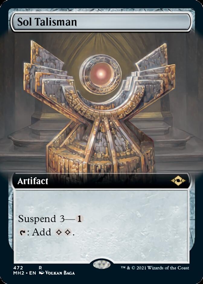 Sol Talisman (Extended Art) [Modern Horizons 2] | Good Games Cannington
