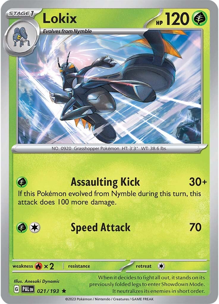 Lokix (021/193) [Scarlet & Violet: Paldea Evolved] | Good Games Cannington
