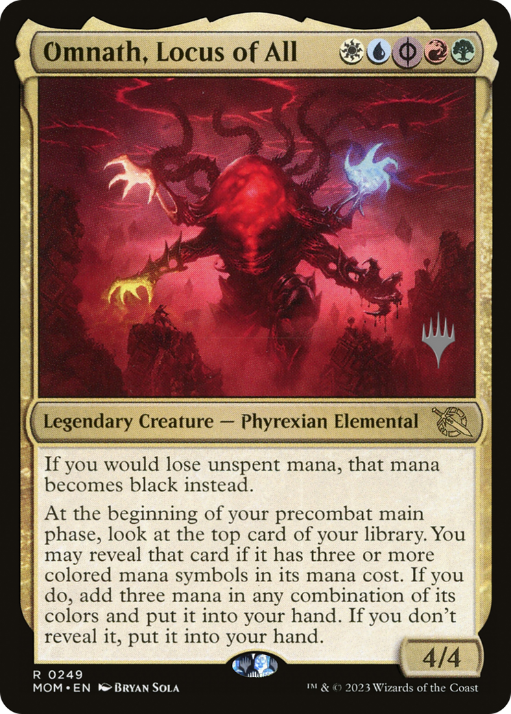 Omnath, Locus of All (Promo Pack) [March of the Machine Promos] | Good Games Cannington