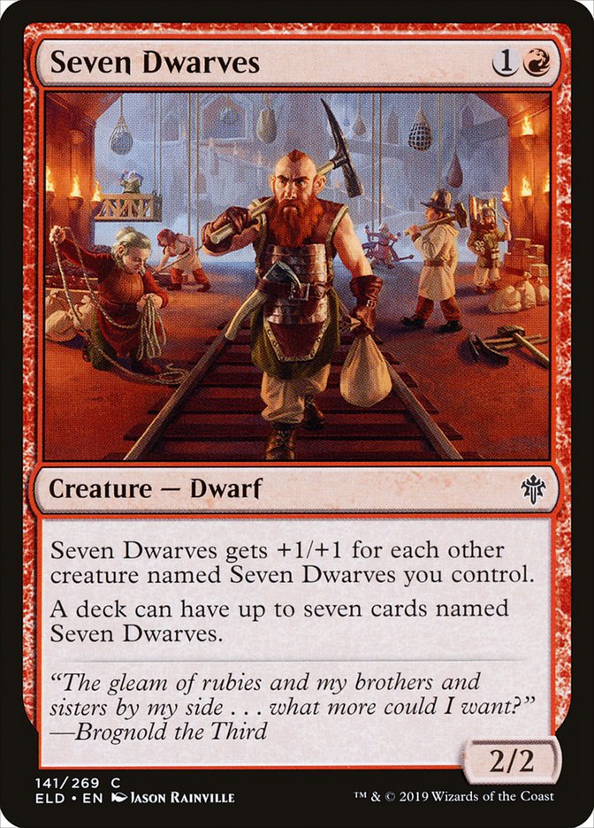 Seven Dwarves 141/269 (Throne of Eldraine)  | Good Games Cannington