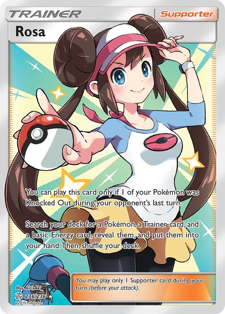 Rosa Full Art 236/236 (SM - Cosmic Eclipse)  - Holofoil | Good Games Cannington