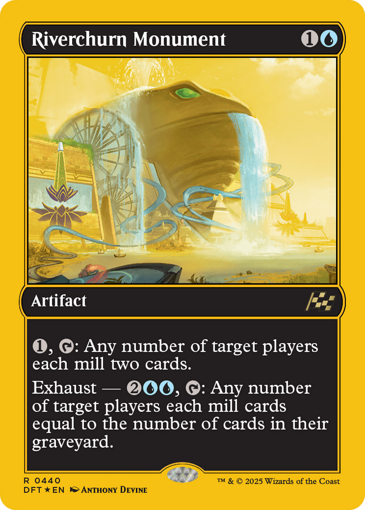 Riverchurn Monument (First-Place Foil) [Aetherdrift] | Good Games Cannington