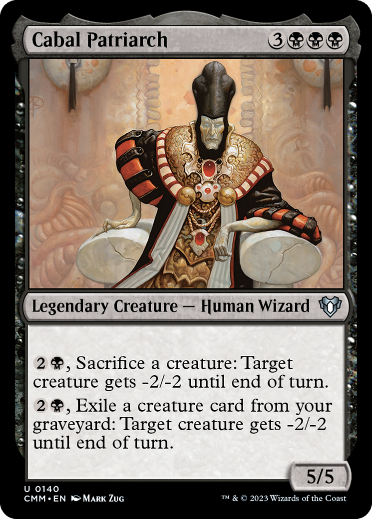 Cabal Patriarch [Commander Masters] | Good Games Cannington