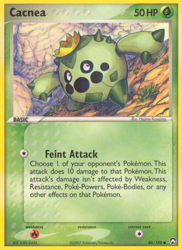 Cacnea (46/108) [EX: Power Keepers] | Good Games Cannington