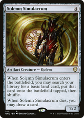 Solemn Simulacrum [Phyrexia: All Will Be One Commander] | Good Games Cannington