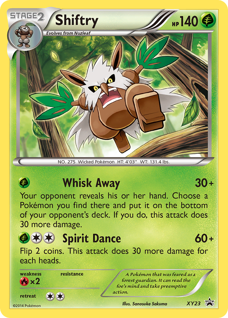 Shiftry (XY23) [XY: Black Star Promos] | Good Games Cannington