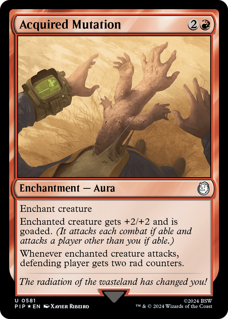 Acquired Mutation (Surge Foil) [Fallout] | Good Games Cannington