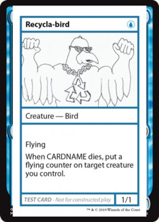 Recycla-bird (2021 Edition) [Mystery Booster Playtest Cards] | Good Games Cannington