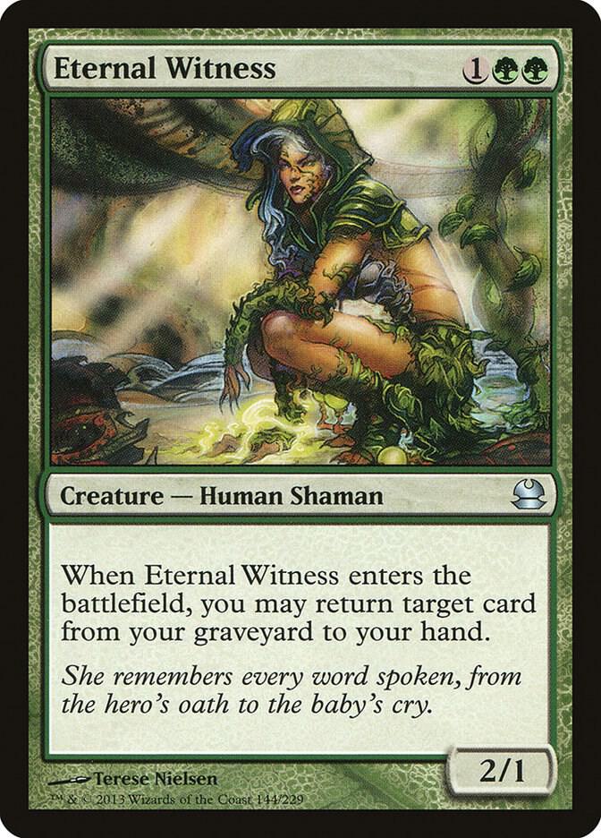 Eternal Witness 144 (Modern Masters)  - Foil | Good Games Cannington