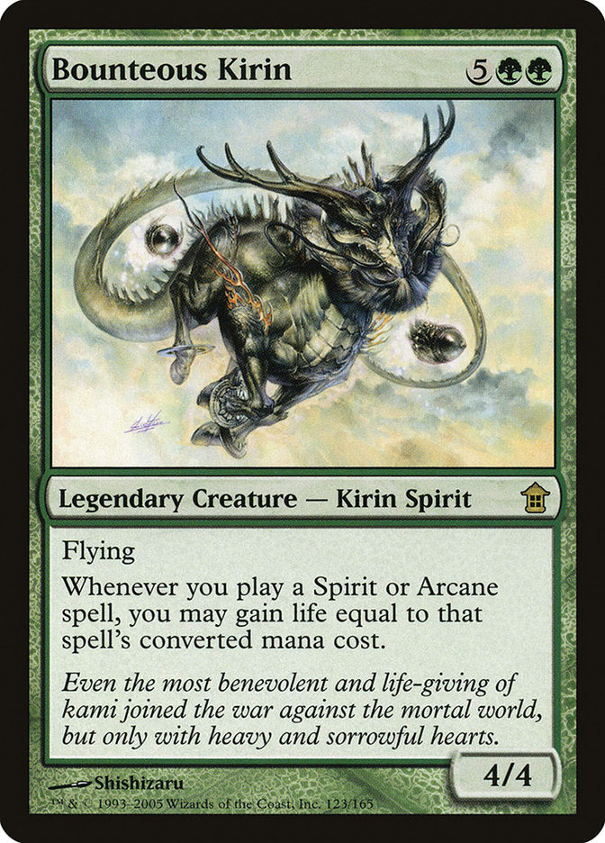 Bounteous Kirin [Saviors of Kamigawa] | Good Games Cannington