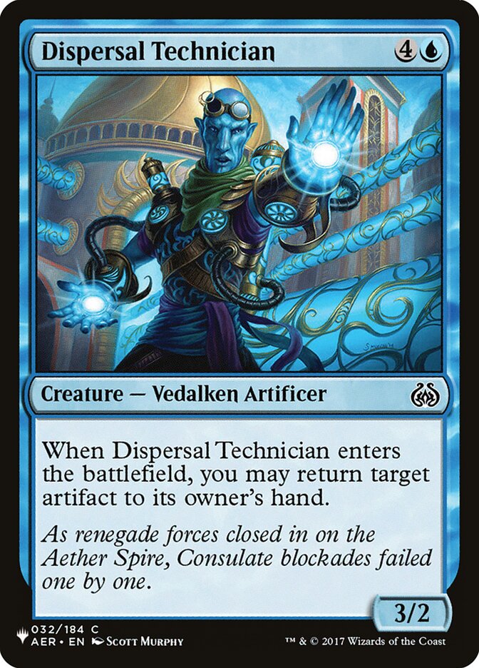 Dispersal Technician [The List] | Good Games Cannington
