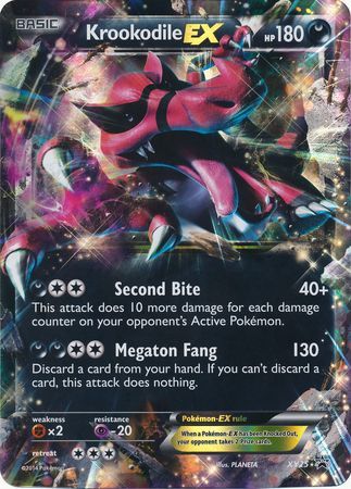 Krookodile EX (XY25) (Jumbo Card) [XY: Black Star Promos] | Good Games Cannington