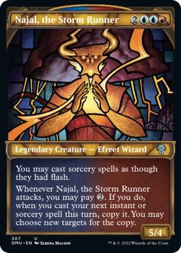 Najal the Storm Runner Showcase 307 (Dominaria United)  | Good Games Cannington