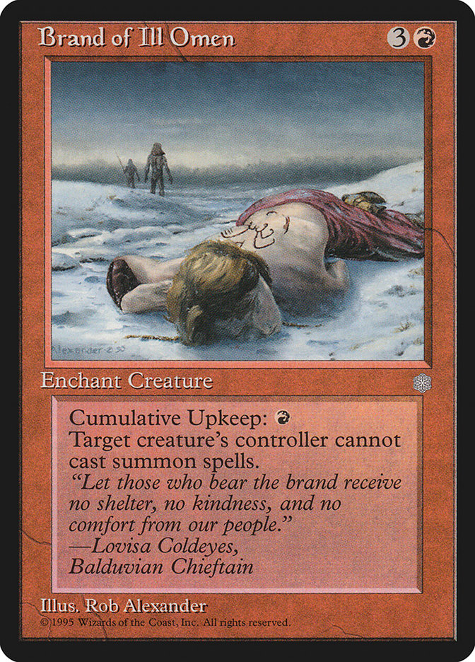 Brand of Ill Omen  (Ice Age)  | Good Games Cannington