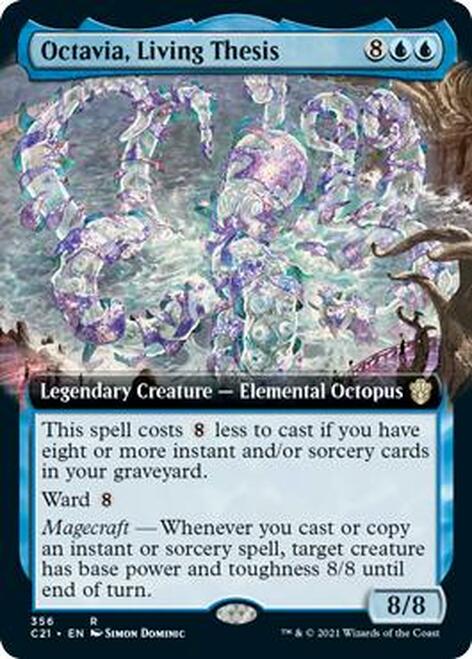 Octavia, Living Thesis (Extended Art) [Commander 2021] | Good Games Cannington